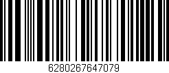 Código de barras (EAN, GTIN, SKU, ISBN): '6280267647079'
