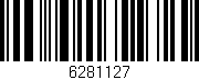 Código de barras (EAN, GTIN, SKU, ISBN): '6281127'