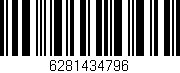 Código de barras (EAN, GTIN, SKU, ISBN): '6281434796'