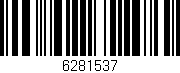 Código de barras (EAN, GTIN, SKU, ISBN): '6281537'