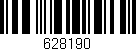 Código de barras (EAN, GTIN, SKU, ISBN): '628190'