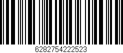 Código de barras (EAN, GTIN, SKU, ISBN): '6282754222523'