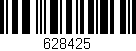 Código de barras (EAN, GTIN, SKU, ISBN): '628425'