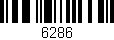 Código de barras (EAN, GTIN, SKU, ISBN): '6286'