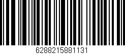 Código de barras (EAN, GTIN, SKU, ISBN): '6288215881131'