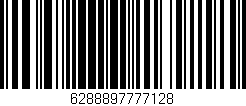 Código de barras (EAN, GTIN, SKU, ISBN): '6288897777128'