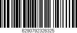 Código de barras (EAN, GTIN, SKU, ISBN): '6290792326325'