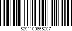 Código de barras (EAN, GTIN, SKU, ISBN): '6291103665287'