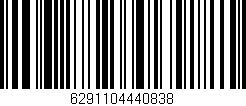 Código de barras (EAN, GTIN, SKU, ISBN): '6291104440838'