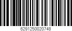 Código de barras (EAN, GTIN, SKU, ISBN): '6291250020748'