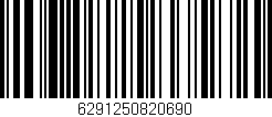 Código de barras (EAN, GTIN, SKU, ISBN): '6291250820690'