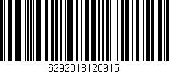 Código de barras (EAN, GTIN, SKU, ISBN): '6292018120915'
