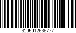 Código de barras (EAN, GTIN, SKU, ISBN): '6295012686777'