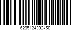 Código de barras (EAN, GTIN, SKU, ISBN): '6295124002458'
