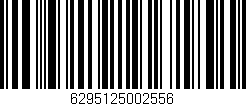 Código de barras (EAN, GTIN, SKU, ISBN): '6295125002556'