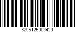 Código de barras (EAN, GTIN, SKU, ISBN): '6295125003423'