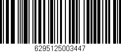 Código de barras (EAN, GTIN, SKU, ISBN): '6295125003447'