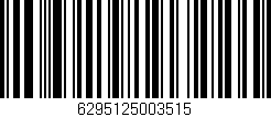 Código de barras (EAN, GTIN, SKU, ISBN): '6295125003515'