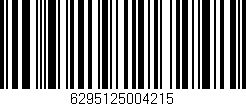 Código de barras (EAN, GTIN, SKU, ISBN): '6295125004215'