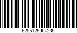Código de barras (EAN, GTIN, SKU, ISBN): '6295125004239'