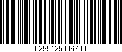 Código de barras (EAN, GTIN, SKU, ISBN): '6295125006790'
