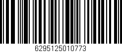 Código de barras (EAN, GTIN, SKU, ISBN): '6295125010773'