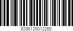 Código de barras (EAN, GTIN, SKU, ISBN): '6295125012265'