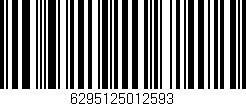 Código de barras (EAN, GTIN, SKU, ISBN): '6295125012593'