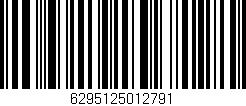 Código de barras (EAN, GTIN, SKU, ISBN): '6295125012791'