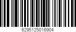 Código de barras (EAN, GTIN, SKU, ISBN): '6295125016904'