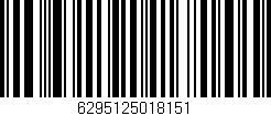 Código de barras (EAN, GTIN, SKU, ISBN): '6295125018151'