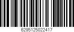 Código de barras (EAN, GTIN, SKU, ISBN): '6295125022417'