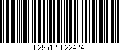 Código de barras (EAN, GTIN, SKU, ISBN): '6295125022424'