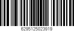 Código de barras (EAN, GTIN, SKU, ISBN): '6295125023919'