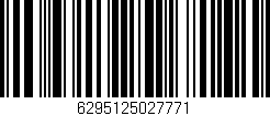 Código de barras (EAN, GTIN, SKU, ISBN): '6295125027771'