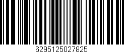 Código de barras (EAN, GTIN, SKU, ISBN): '6295125027825'