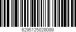 Código de barras (EAN, GTIN, SKU, ISBN): '6295125028099'
