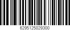 Código de barras (EAN, GTIN, SKU, ISBN): '6295125029300'