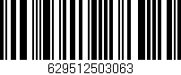 Código de barras (EAN, GTIN, SKU, ISBN): '629512503063'