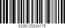 Código de barras (EAN, GTIN, SKU, ISBN): '6295125034175'