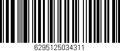 Código de barras (EAN, GTIN, SKU, ISBN): '6295125034311'