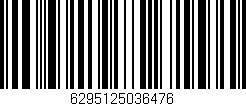 Código de barras (EAN, GTIN, SKU, ISBN): '6295125036476'