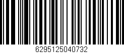 Código de barras (EAN, GTIN, SKU, ISBN): '6295125040732'