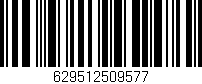 Código de barras (EAN, GTIN, SKU, ISBN): '629512509577'