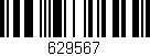 Código de barras (EAN, GTIN, SKU, ISBN): '629567'