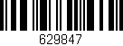 Código de barras (EAN, GTIN, SKU, ISBN): '629847'