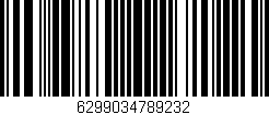 Código de barras (EAN, GTIN, SKU, ISBN): '6299034789232'