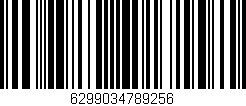 Código de barras (EAN, GTIN, SKU, ISBN): '6299034789256'