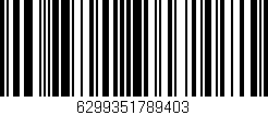 Código de barras (EAN, GTIN, SKU, ISBN): '6299351789403'