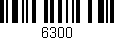 Código de barras (EAN, GTIN, SKU, ISBN): '6300'